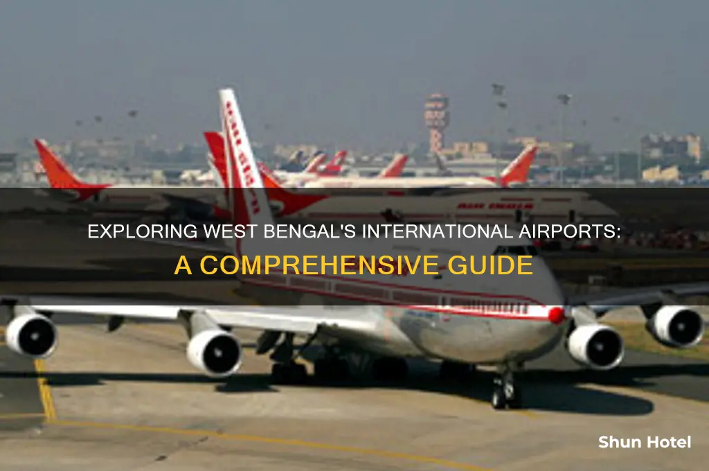 how many international airport in west bengal