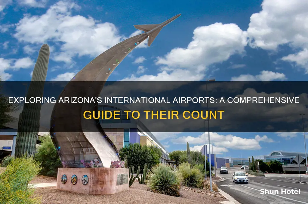 how many international airports are in arizona
