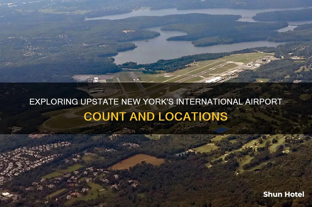 how many international airports are in upstate new york