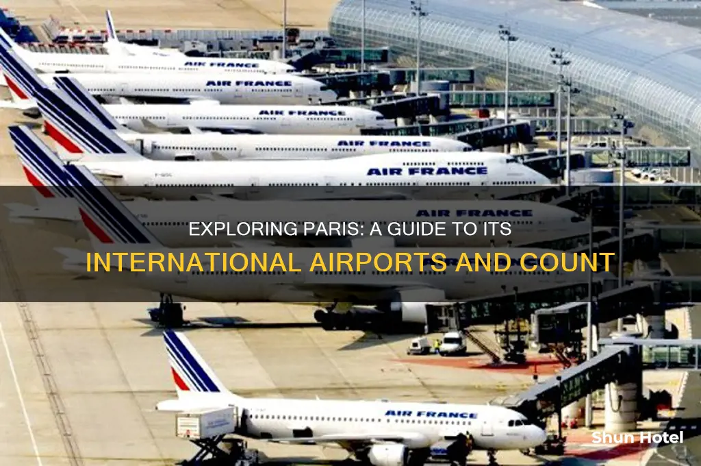 how many international airports are there in paris