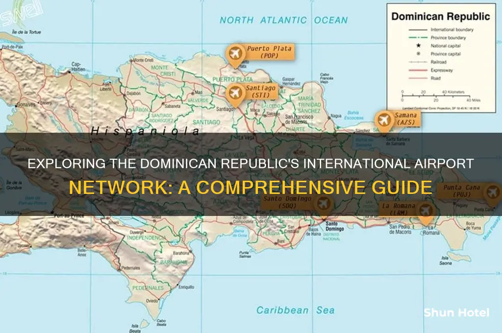 how many international airports does the dr have