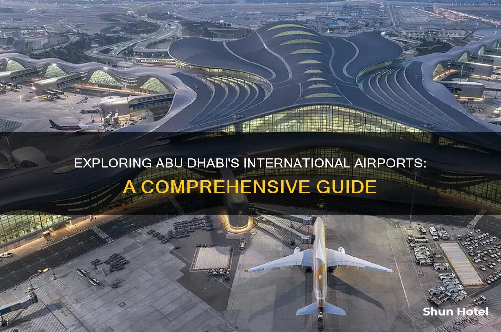 how many international airports in abu dhabi