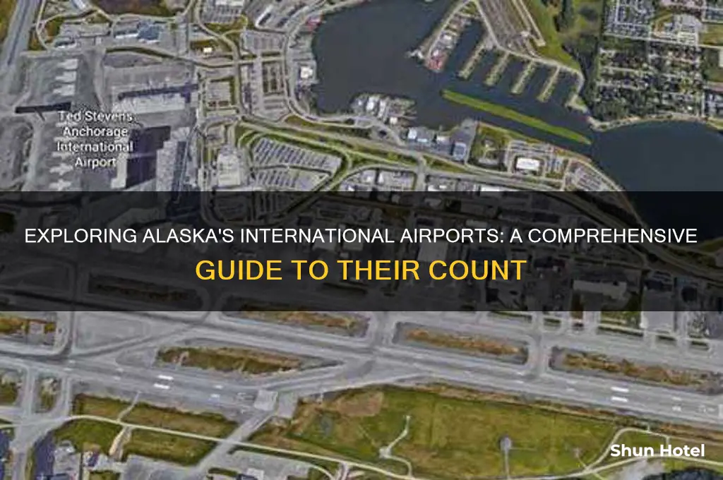 how many international airports in alaska
