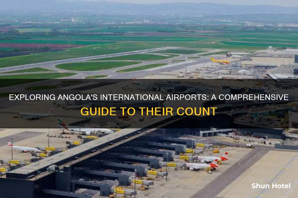 how many international airports in angola