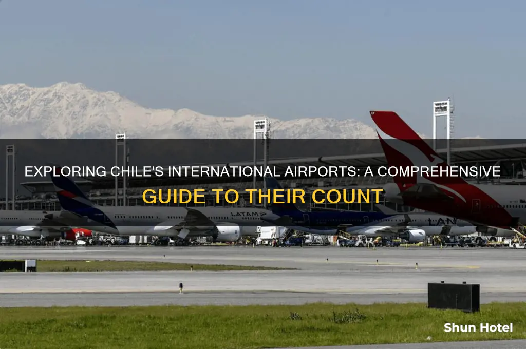 how many international airports in chile