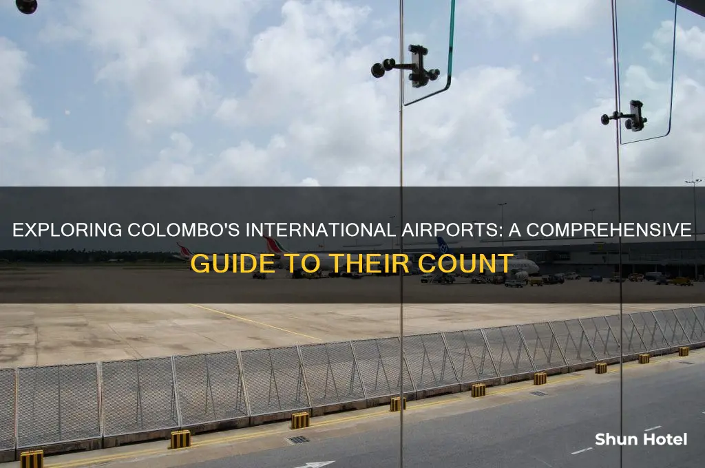 how many international airports in colombo
