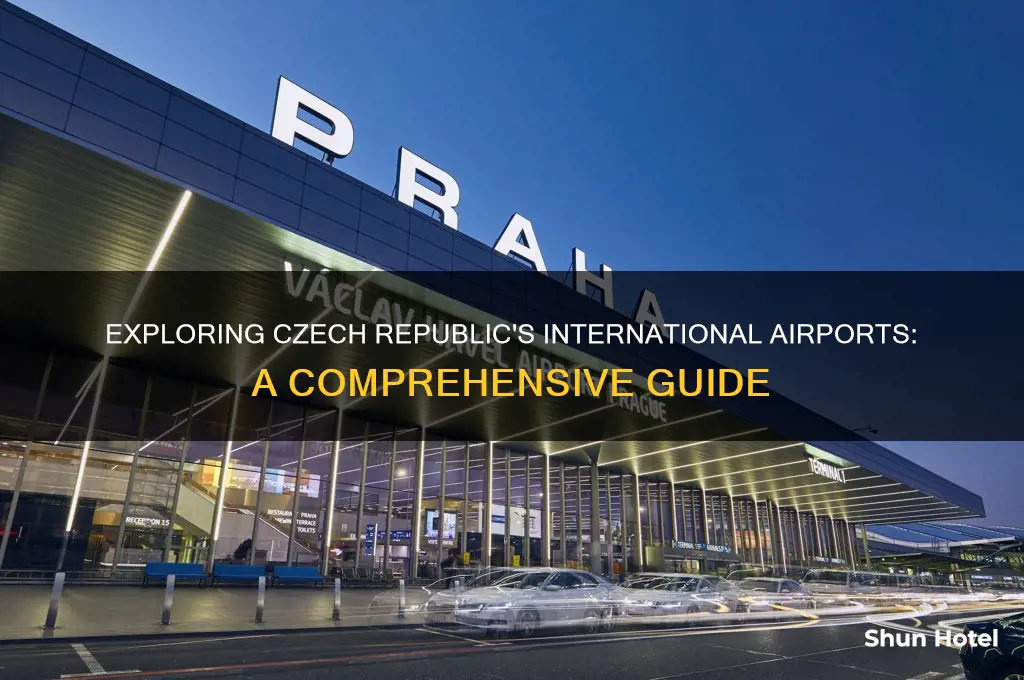 how many international airports in czech republic