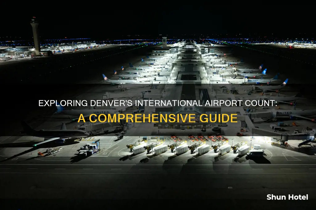 how many international airports in denver