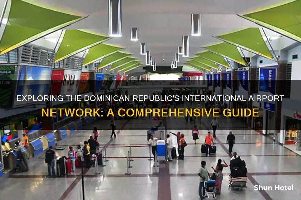 how many international airports in dominican republic