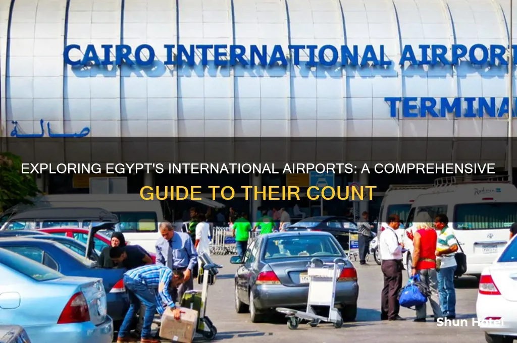 how many international airports in egypt