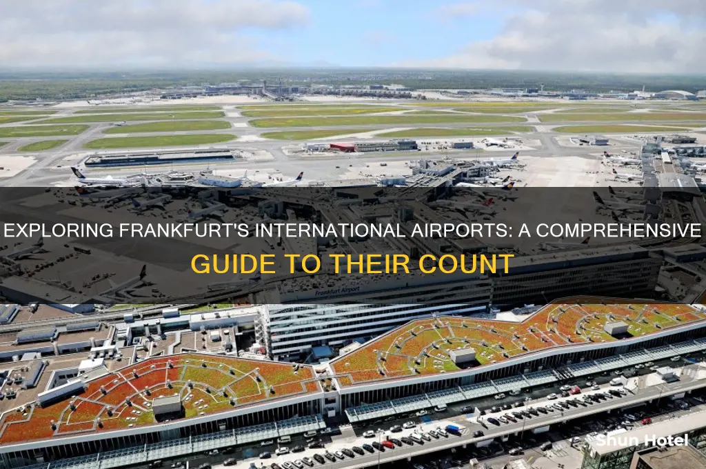 how many international airports in frankfurt