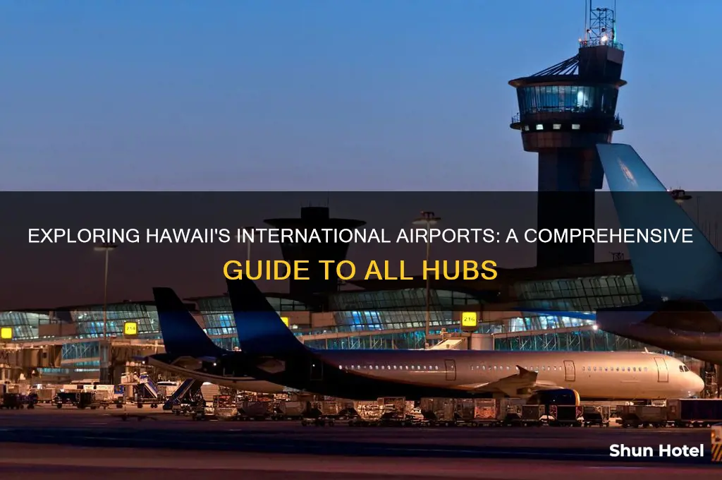 how many international airports in hawaii