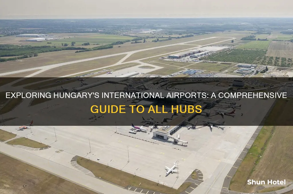 how many international airports in hungary