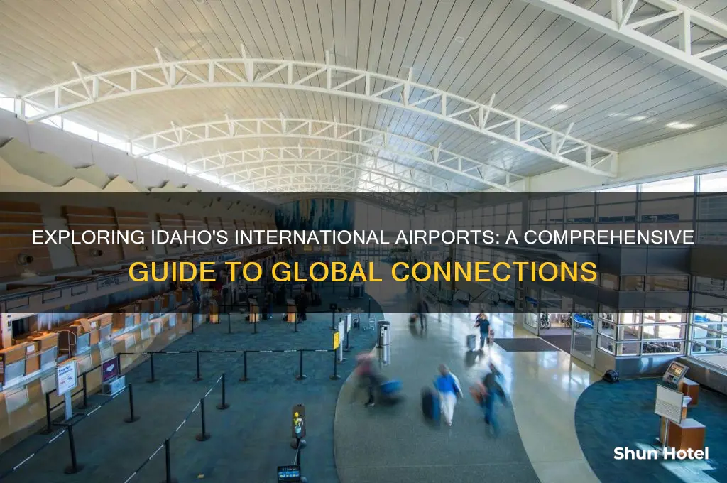 how many international airports in idaho