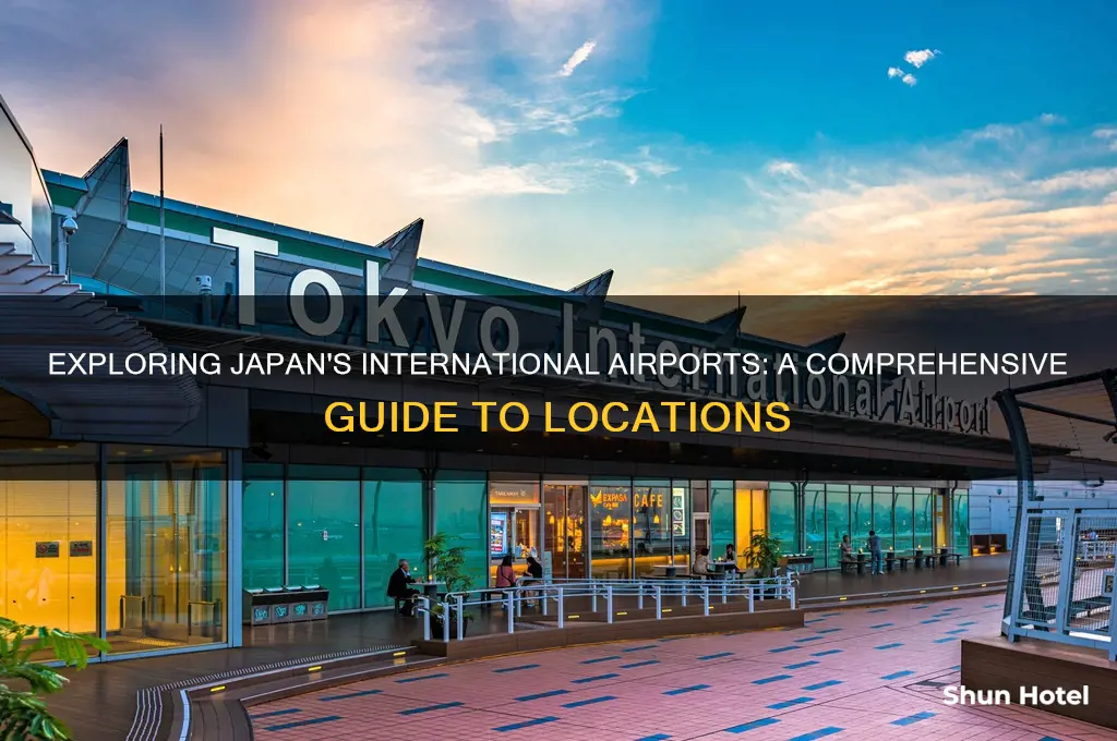 how many international airports in japan