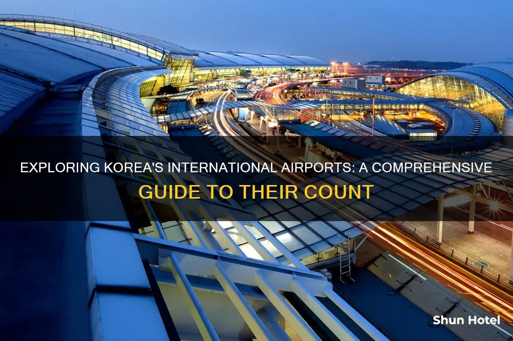 how many international airports in korea