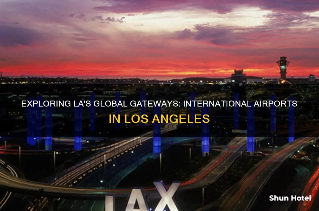 how many international airports in los angeles