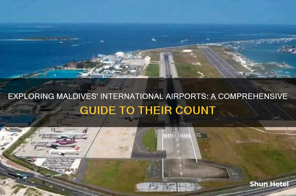 how many international airports in maldives