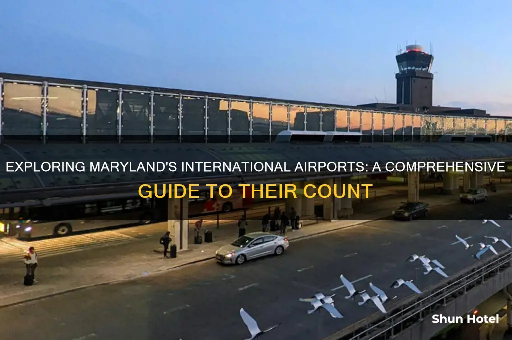 how many international airports in maryland