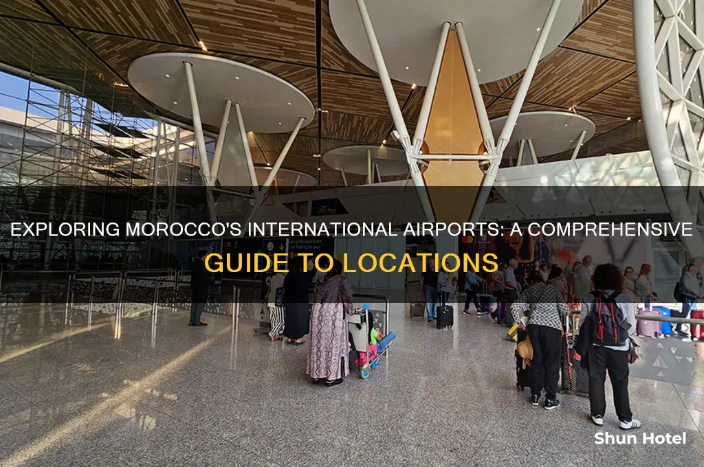 how many international airports in morocco