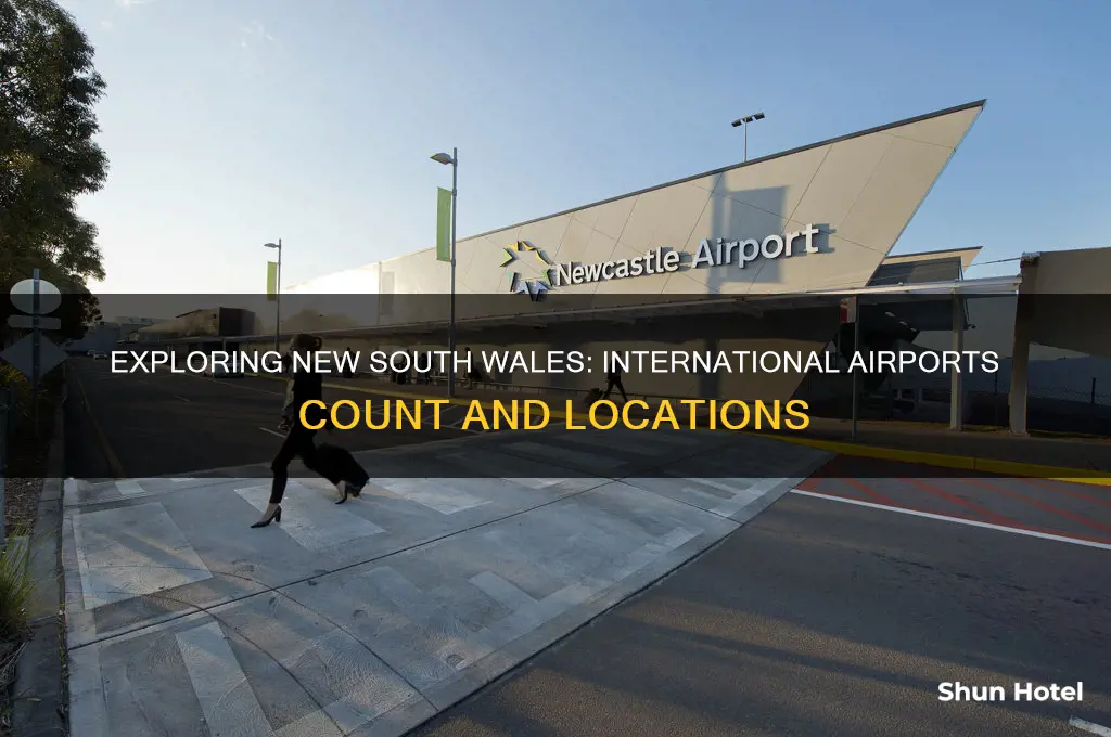 how many international airports in new south wales
