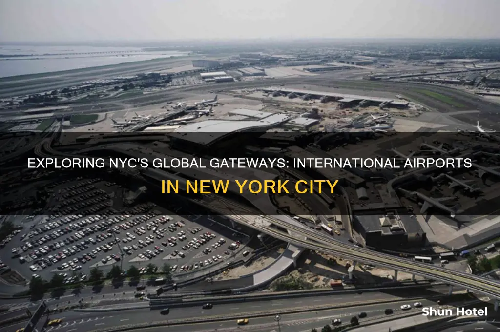 how many international airports in new york city