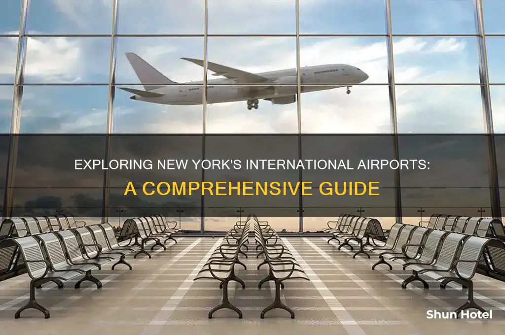 how many international airports in new york