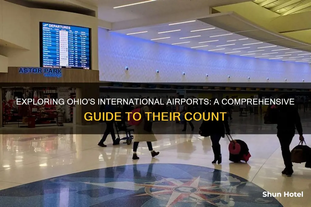 how many international airports in ohio