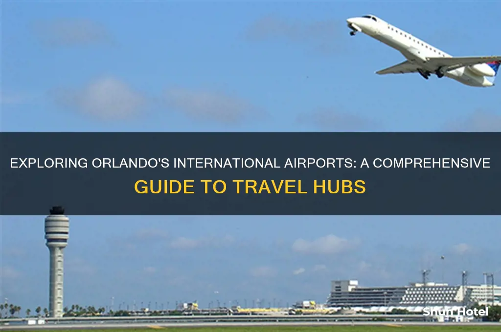 how many international airports in orlando