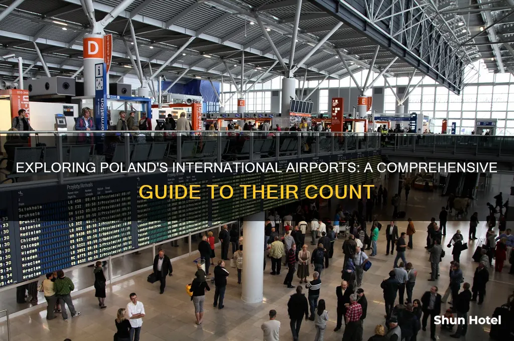 how many international airports in poland