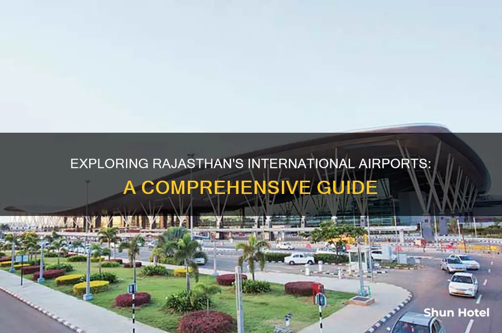 how many international airports in rajasthan