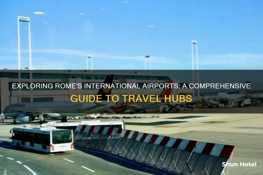 how many international airports in rome
