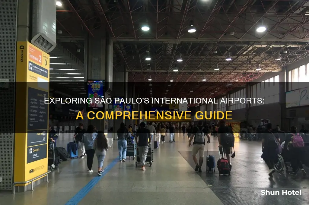 how many international airports in sao paulo