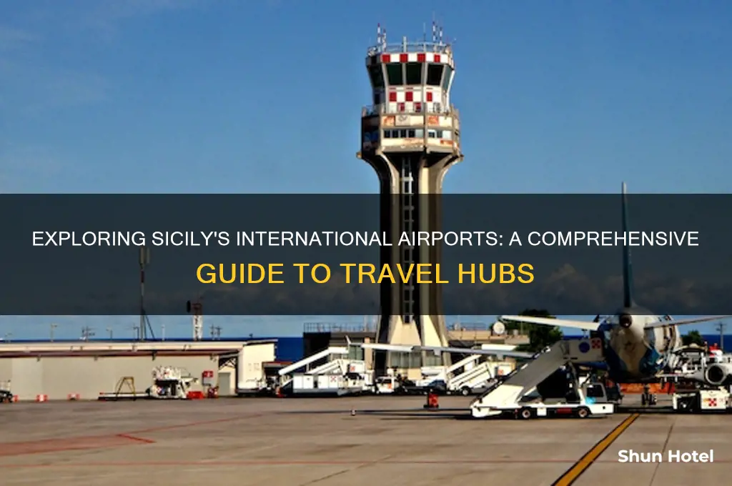 how many international airports in sicily
