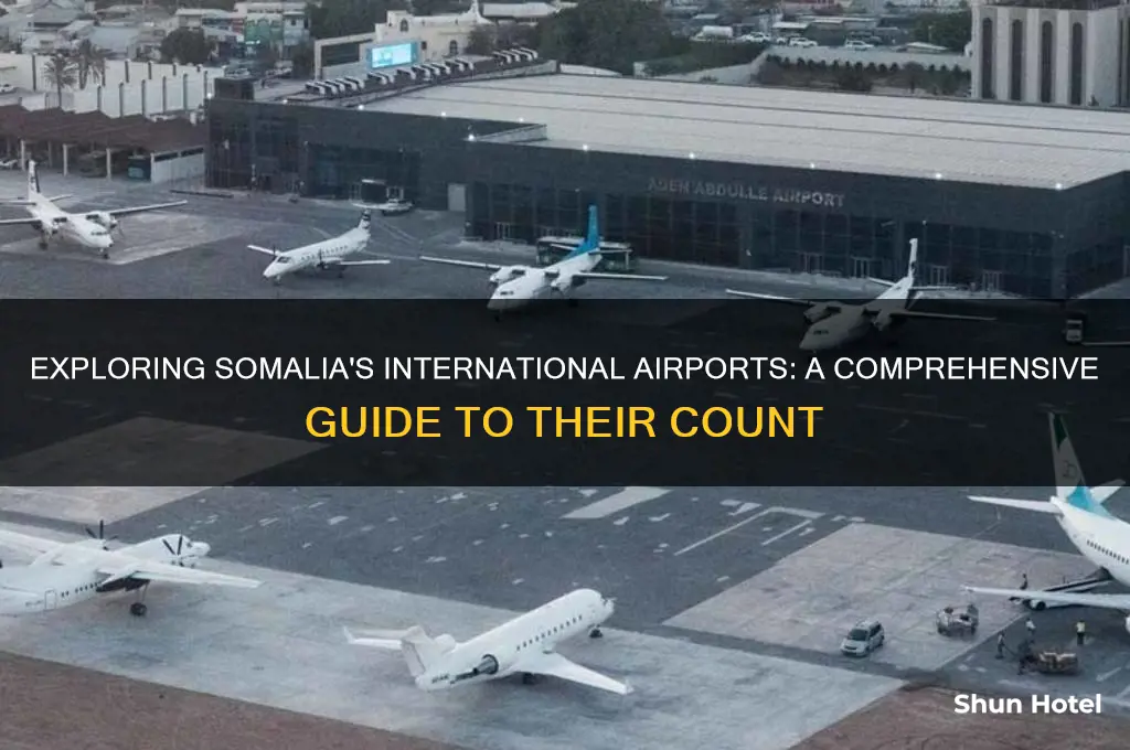 how many international airports in somalia