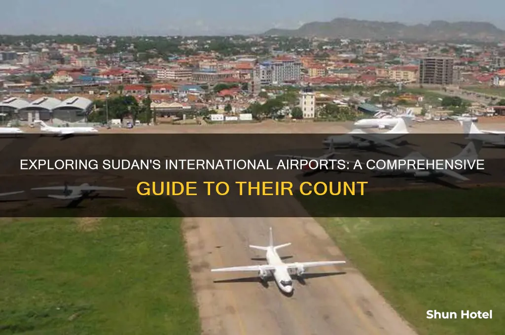 how many international airports in sudan