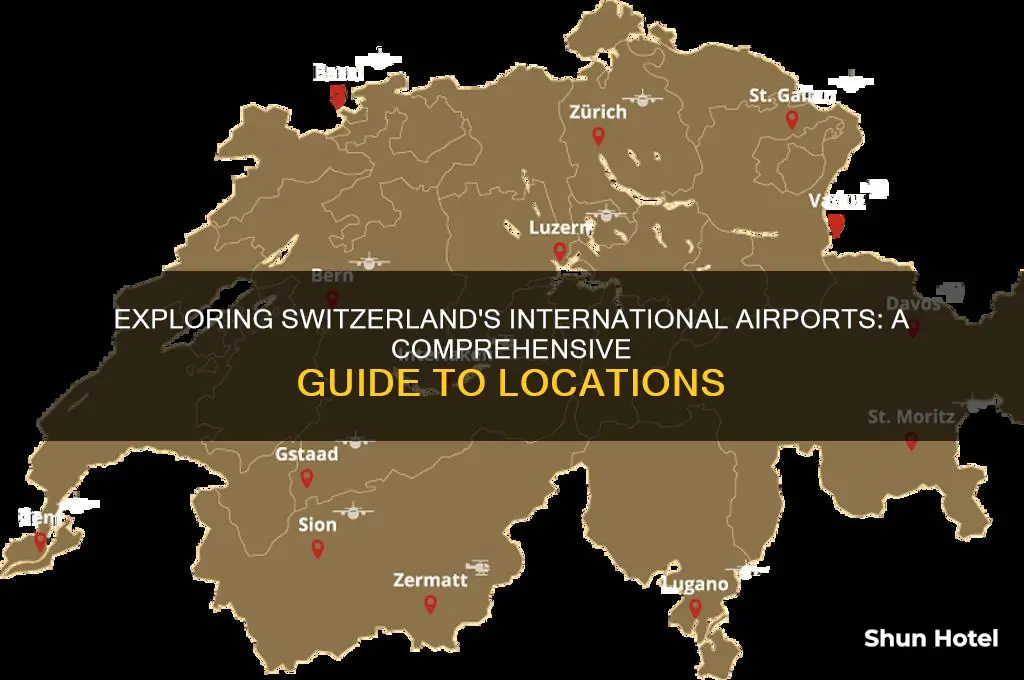 how many international airports in switzerland