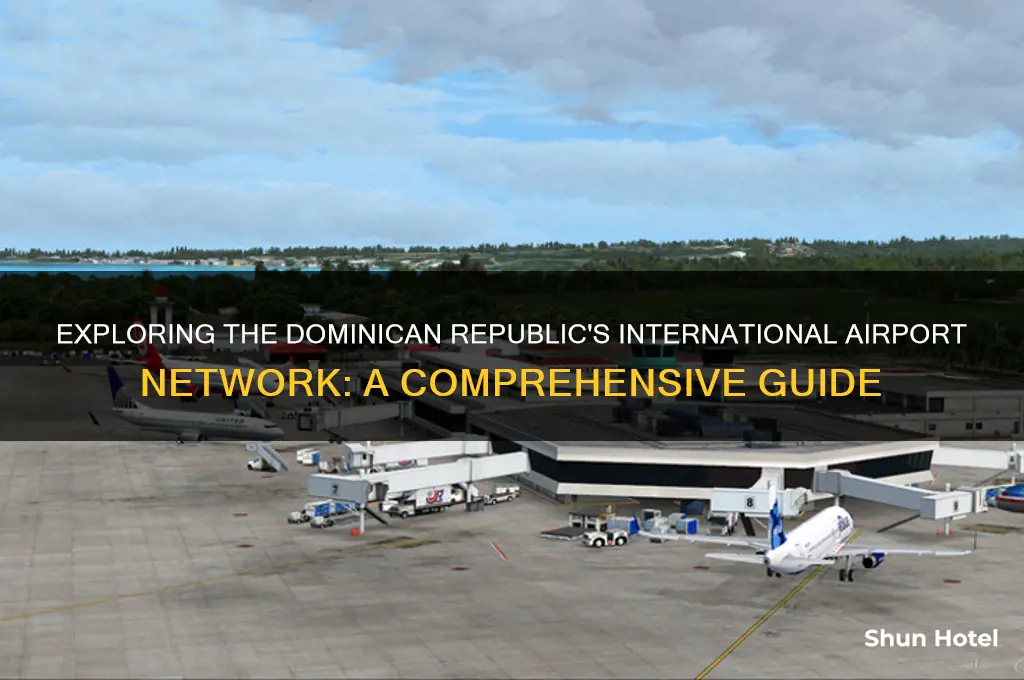 how many international airports in the dominican republic