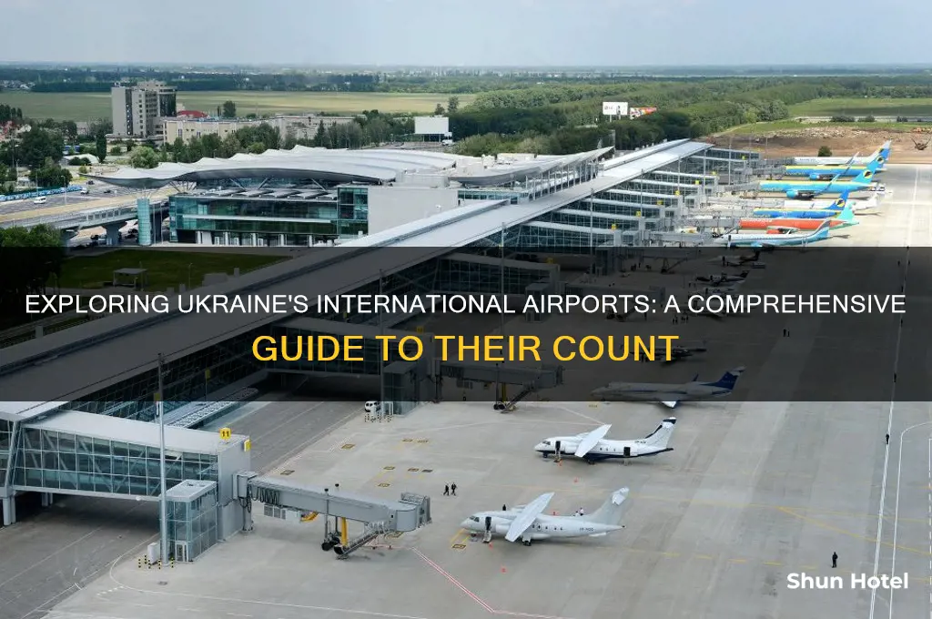 how many international airports in ukraine
