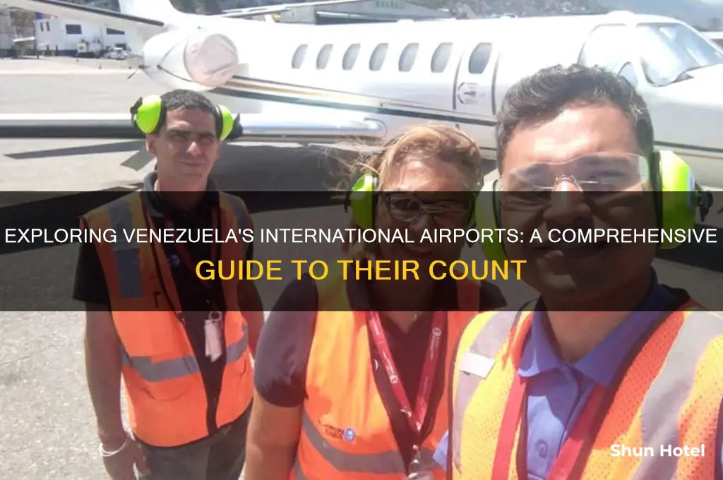 how many international airports in venezuela