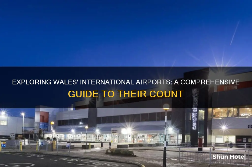 how many international airports in wales