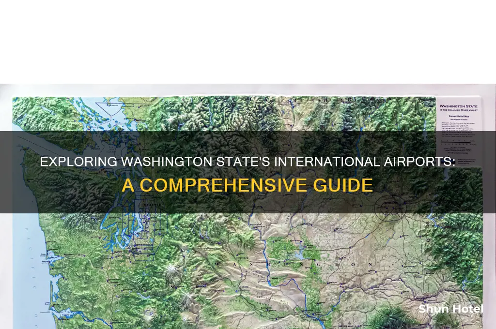 how many international airports in washington state