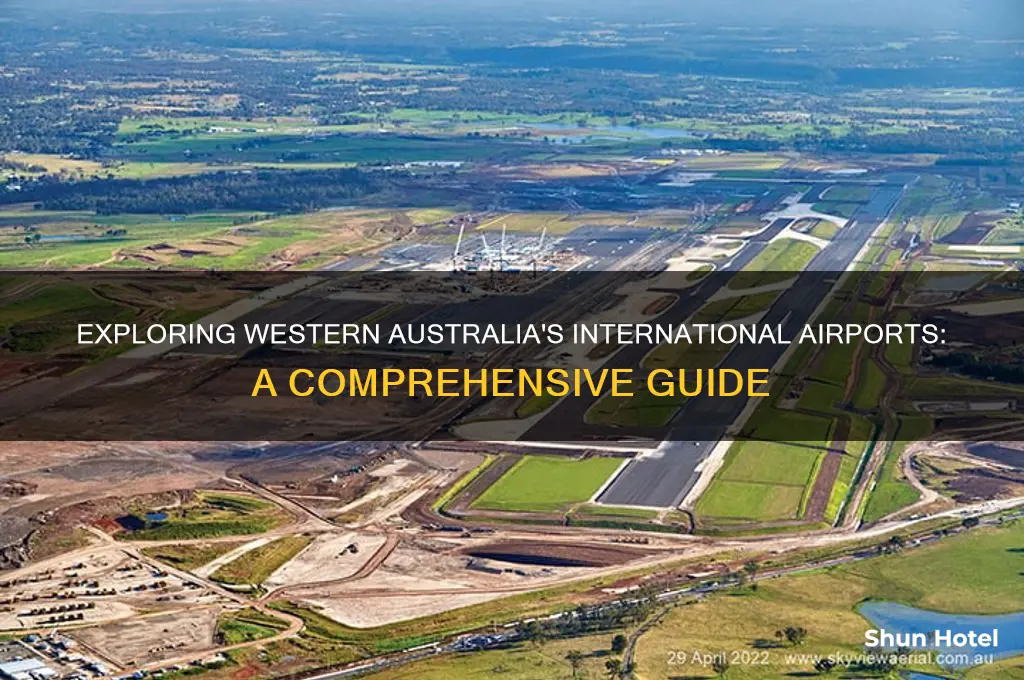 how many international airports in western australia