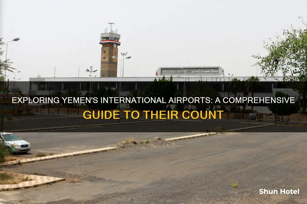 how many international airports in yemen