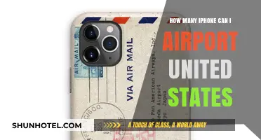 Traveling with iPhones: US Airport Limits