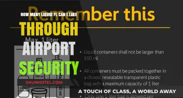 Air Travel: Liquids Allowed Through Security