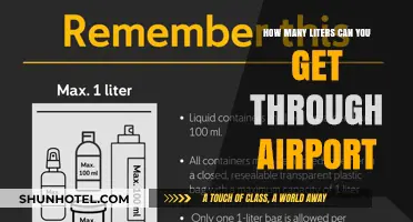 Airport Liquids: How Many Liters Are Allowed?