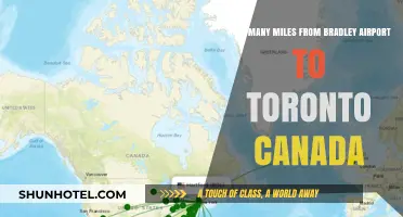 Exploring the Miles: Bradley Airport to Toronto, Canada
