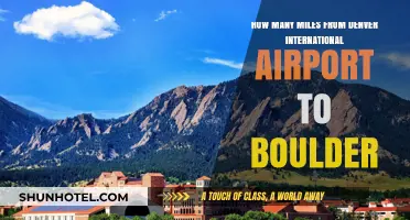 Denver International Airport to Boulder: Distance and Travel Tips
