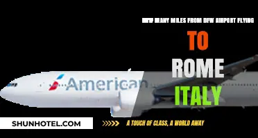 DFW to Rome: Unveiling the Flight Distance to Italy